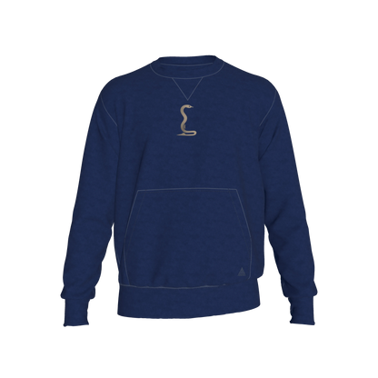 L'EGNA RISING 'Midnight Ascension' Crewneck Sweater (NAVY)