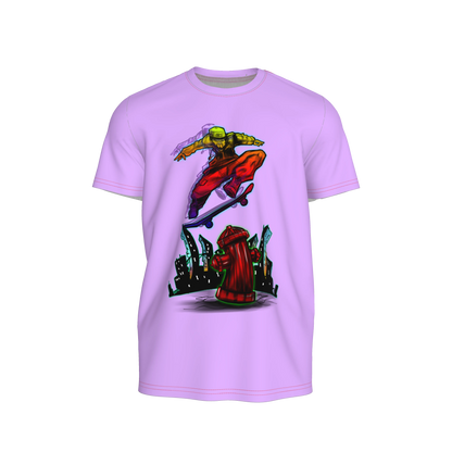 Skater Unisex T-Shirt in Light Weight Cotton