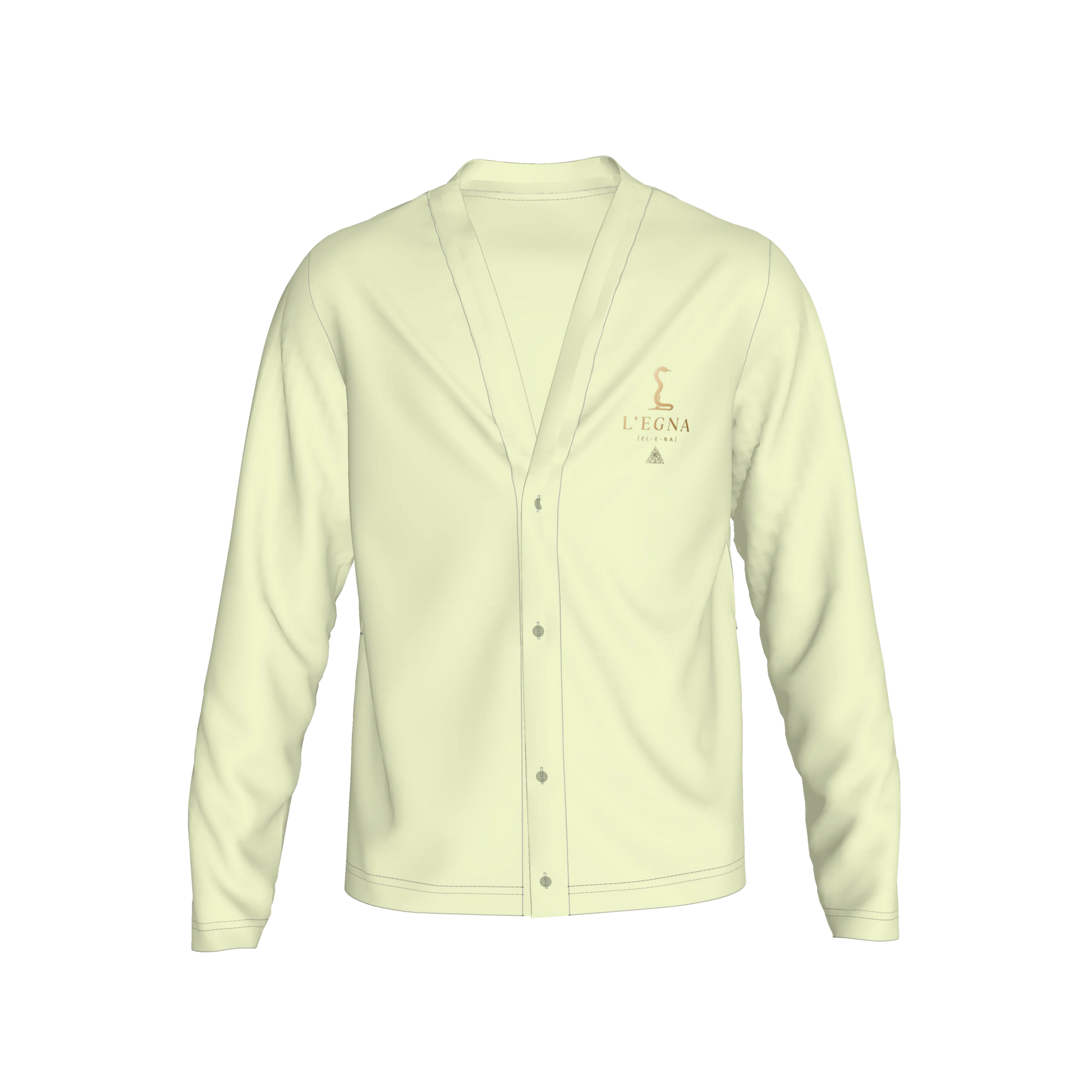 L'EGNA RISING 'ILLUMINATION' Cardigan (CREAM) 