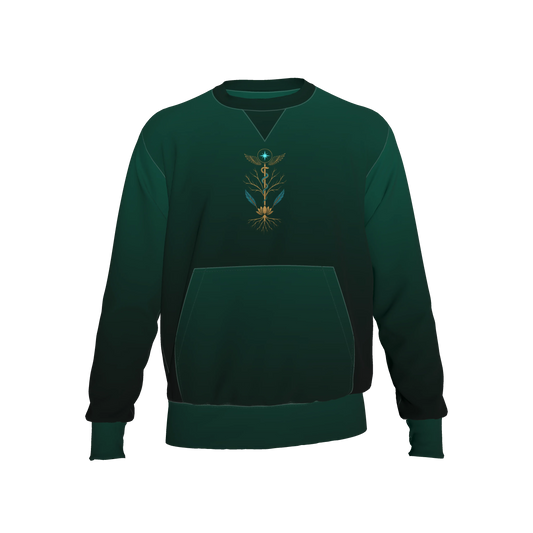 L'EGNA LOTUS RISING "SIGNATURE" Crewneck Sweater