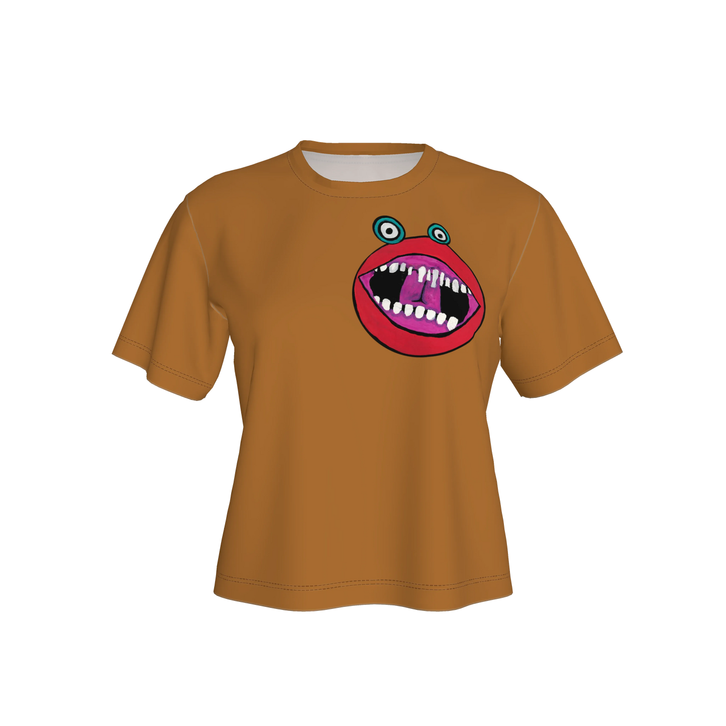 Was It Real? Women's Browned Orange Tee