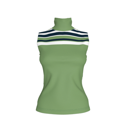 Sleeveless Turtleneck 