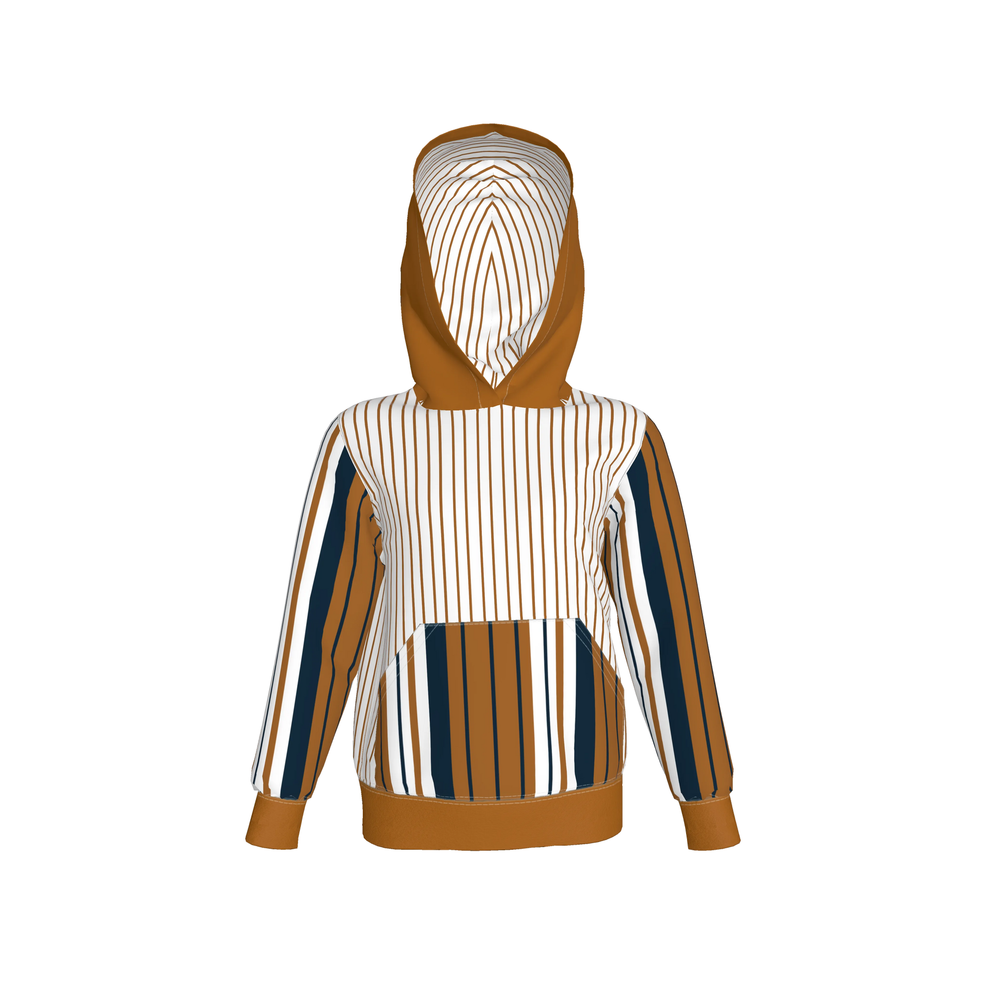 Striped Midweight Hoodie