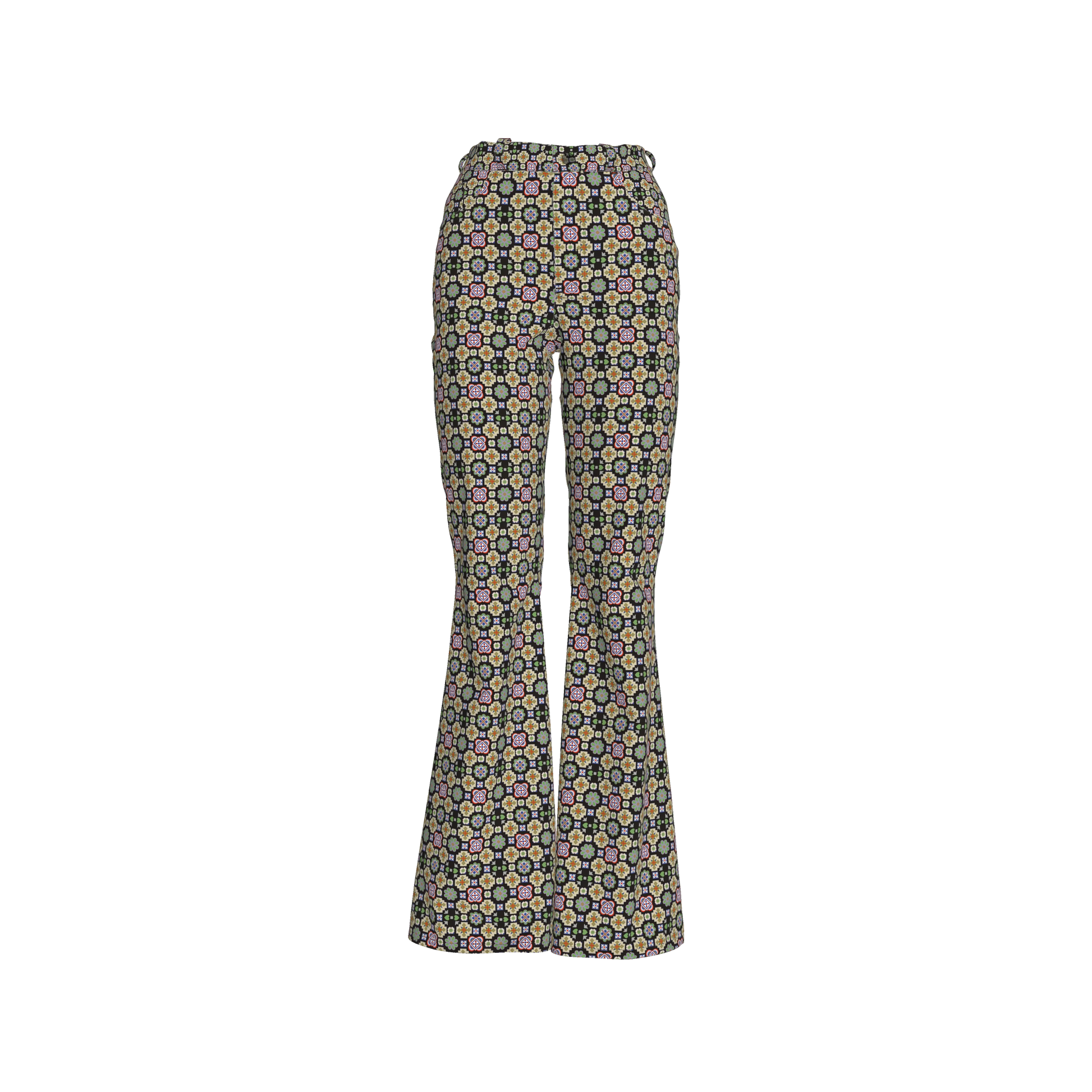 Mitzy Horse Riding Bell Bottom Pants