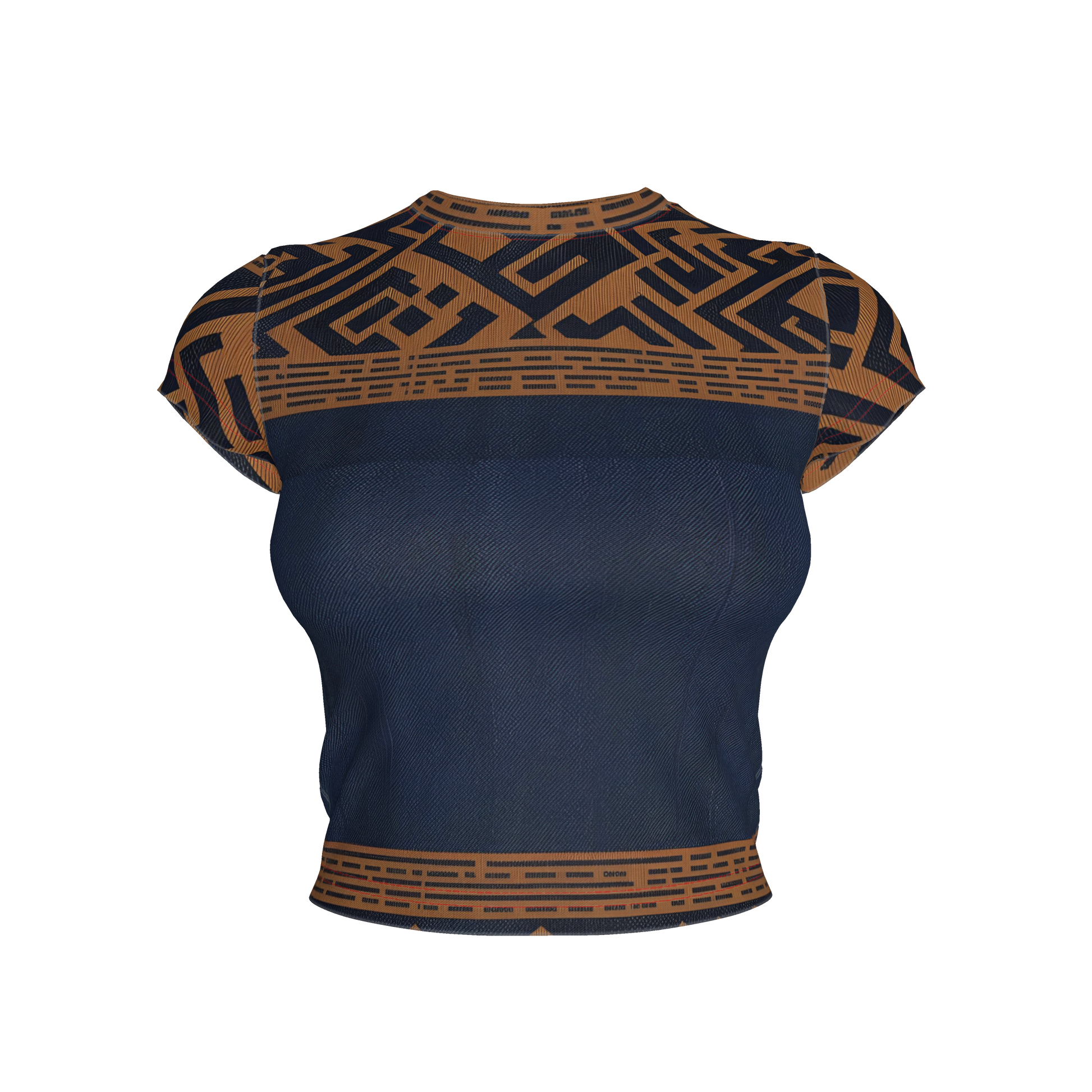 Gilded Cropped Tee