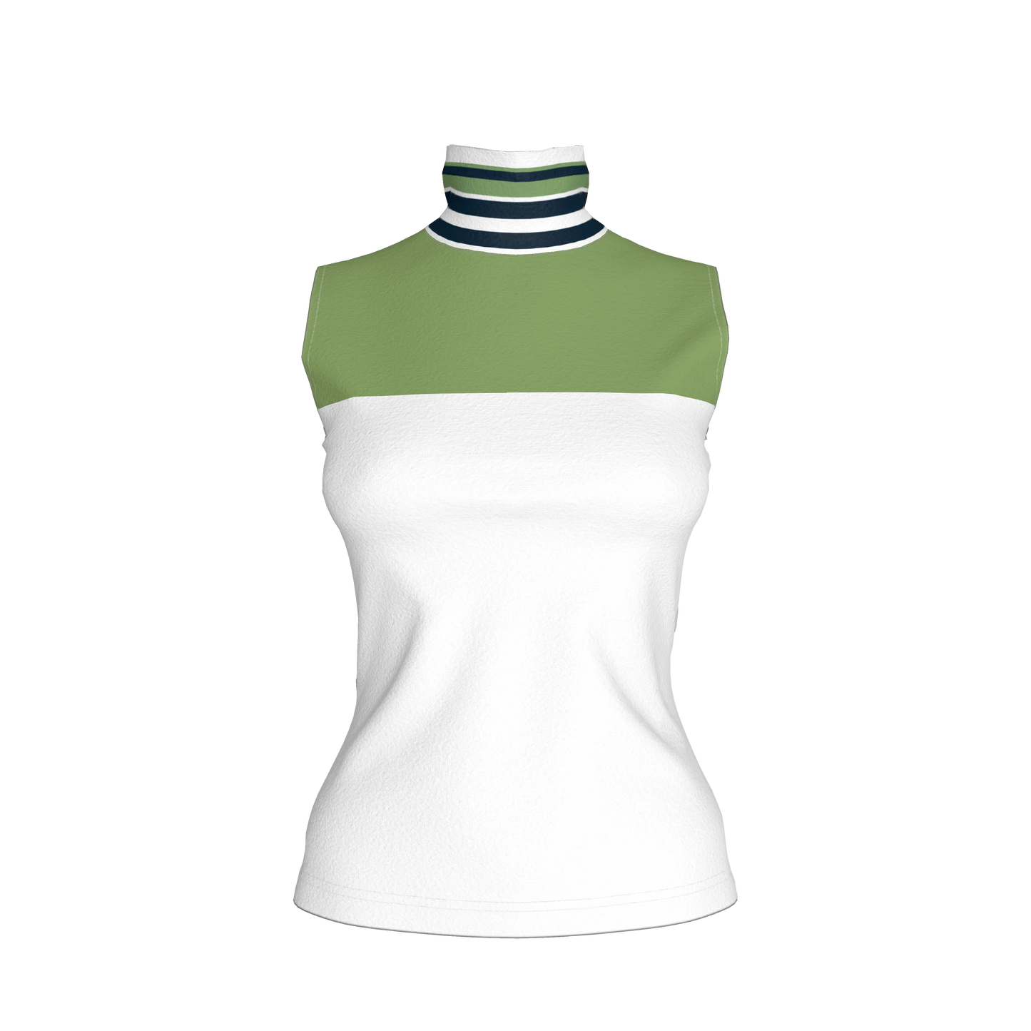 Sleeveless Turtleneck 