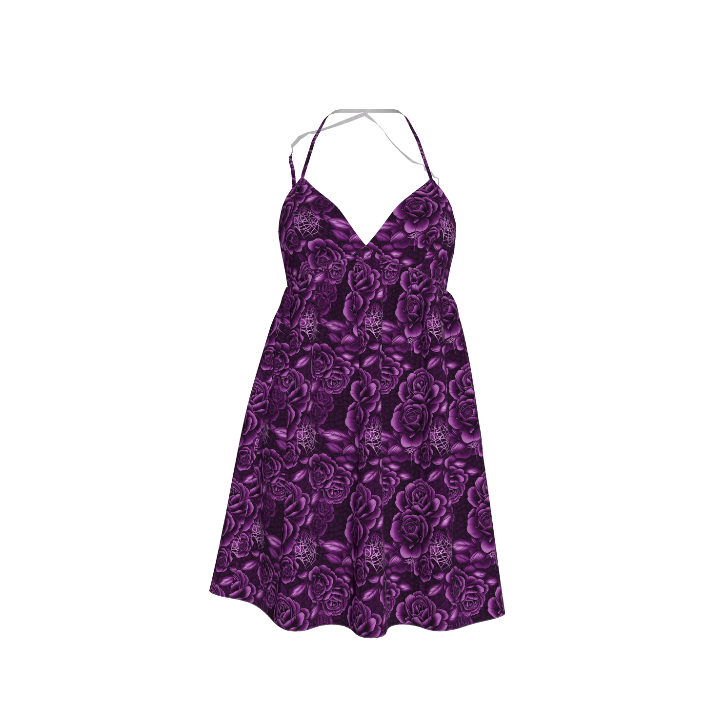 Purple Baby Doll Dress