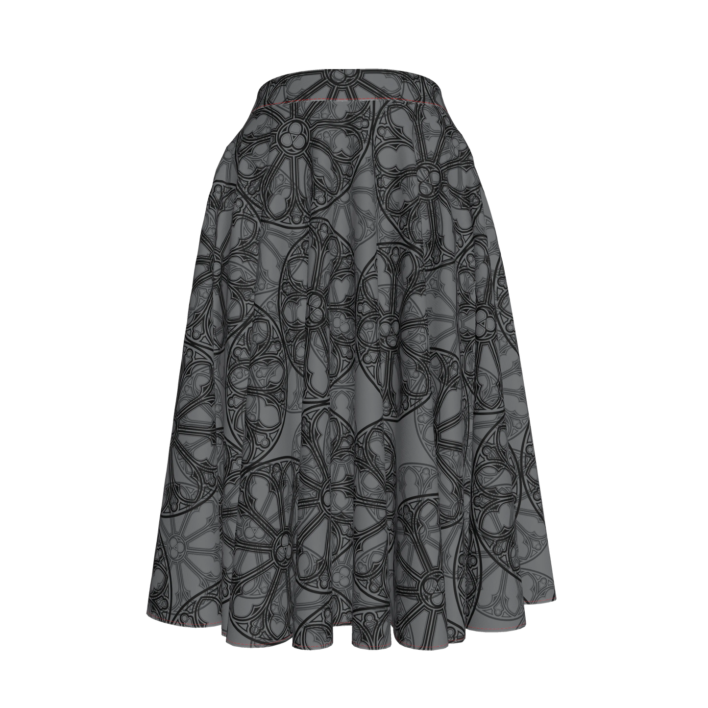 Rose Window Circle Skirt