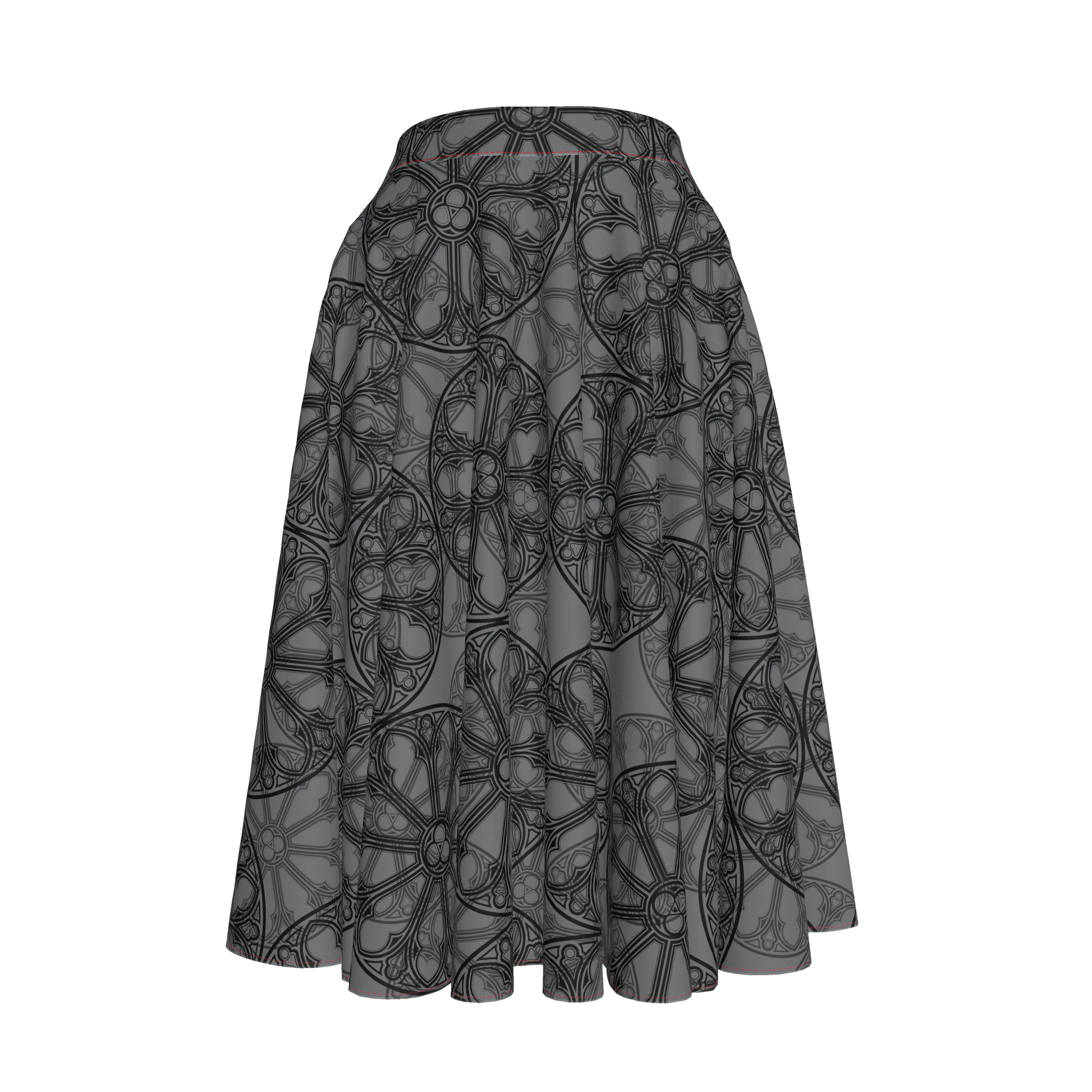 Rose Window Circle Skirt