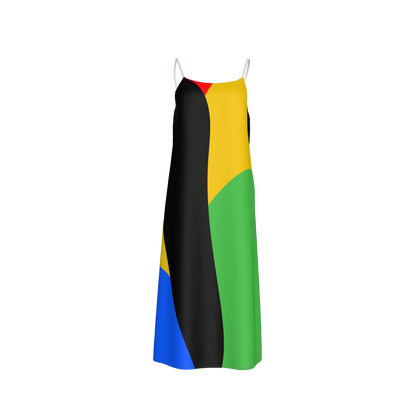 B Dress Lightweight Stretch Silk Satin Slip Dress