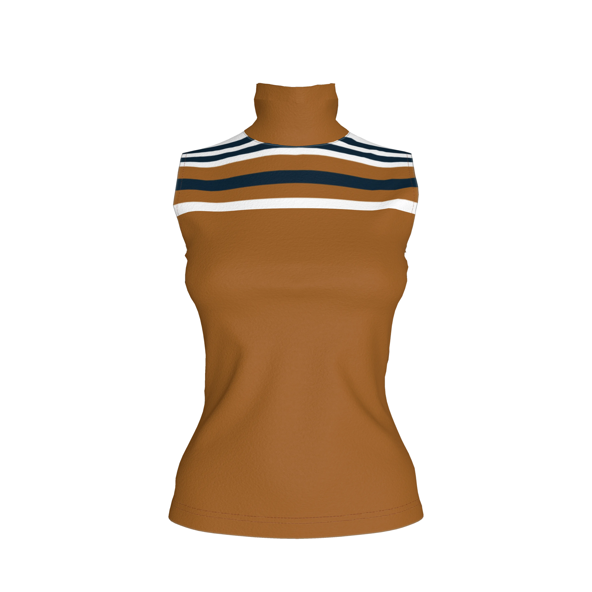 Sleeveless Turtleneck 