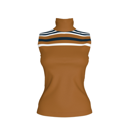 Sleeveless Turtleneck 