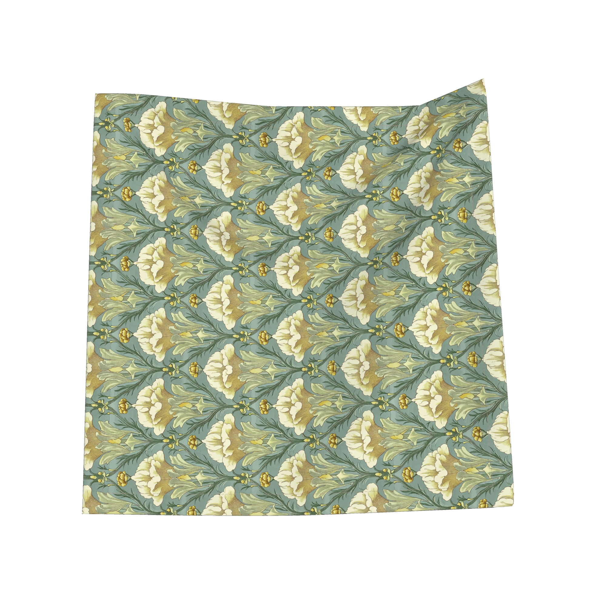 Jade Flowers Napkin