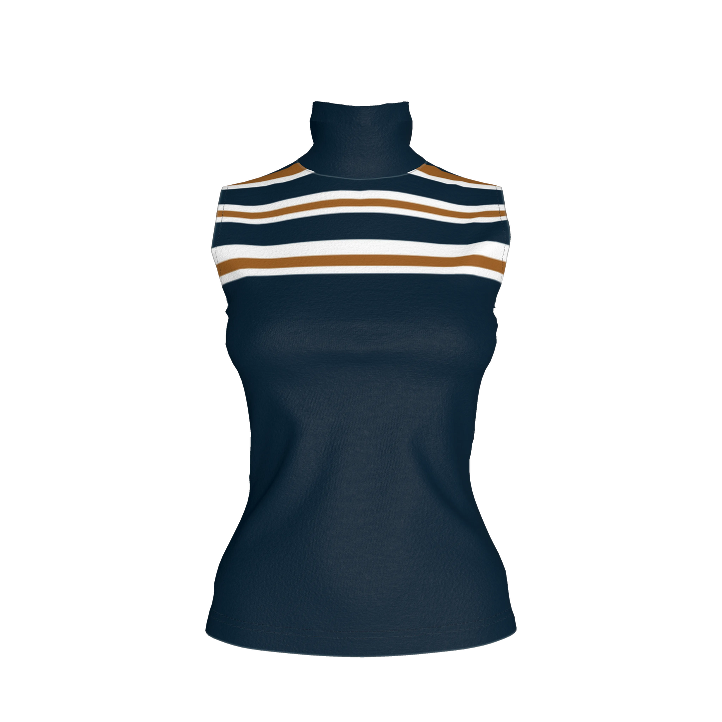 Sleeveless Turtleneck 
