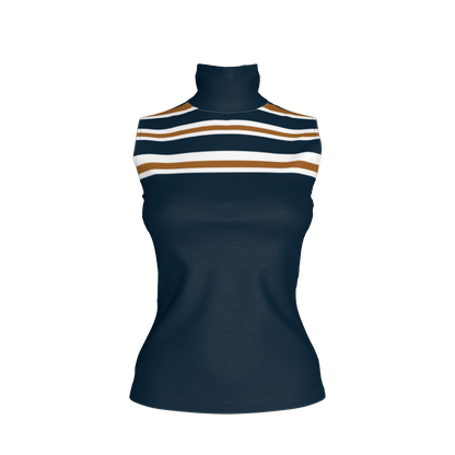 Sleeveless Turtleneck 