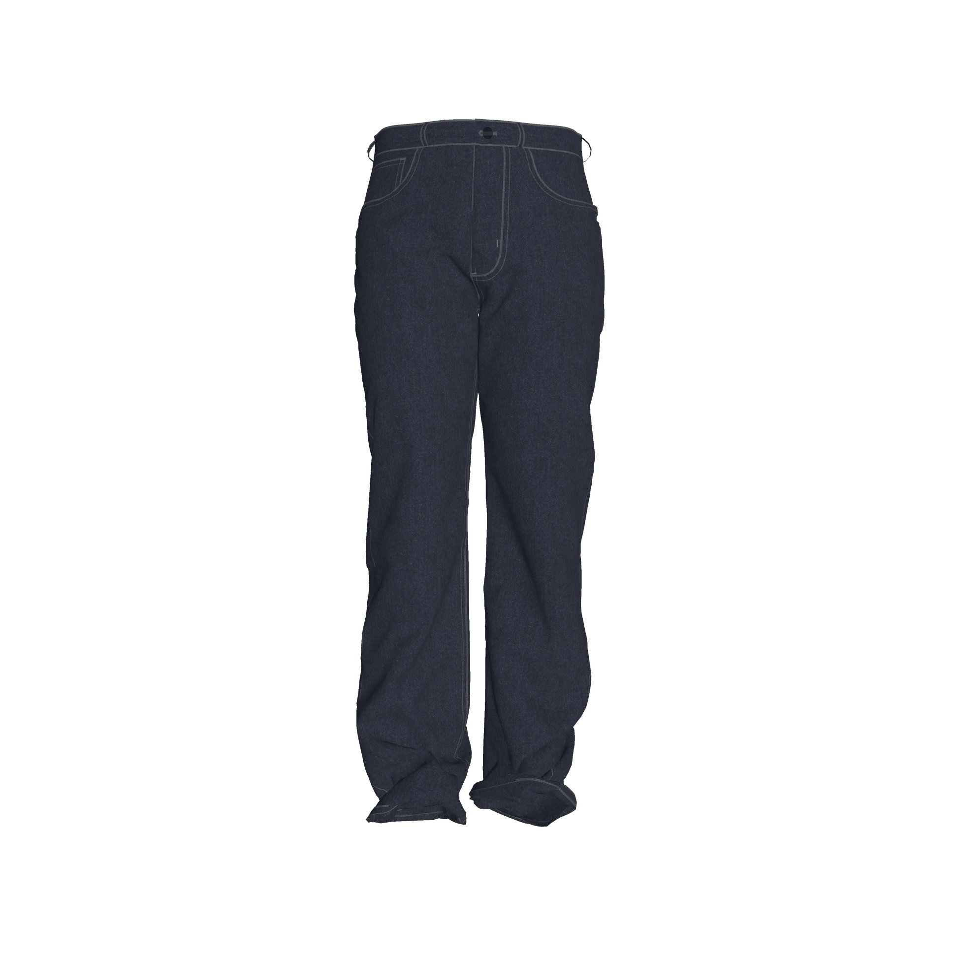 L'EGNA RISING (CLASSIC BLUE DENIM) FLARE JEANS
