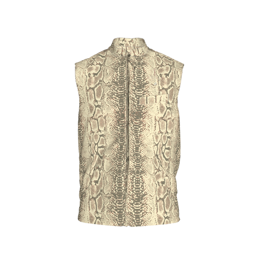 L'EGNA RISING (SNAKESKIN) VEST
