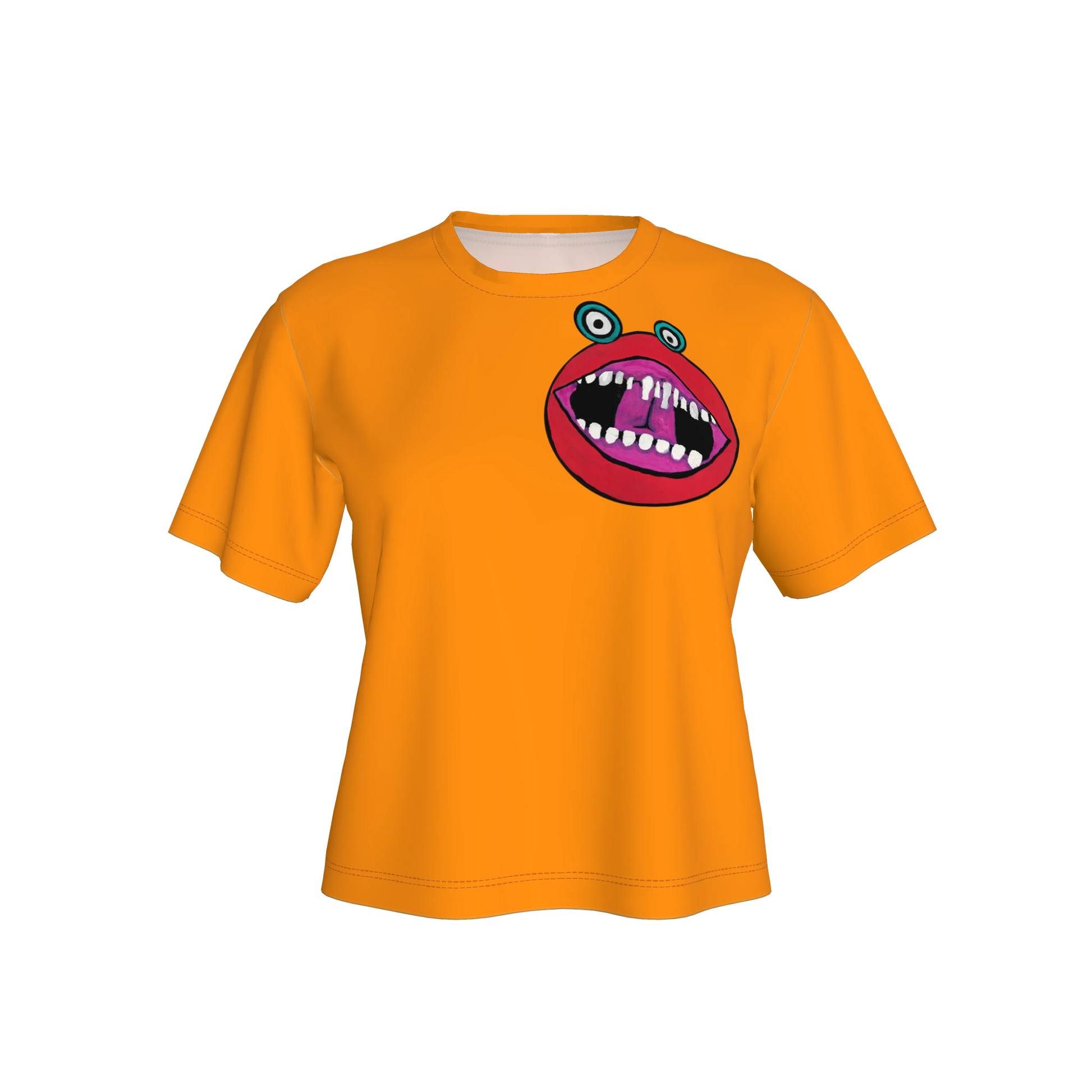 Maine-ish Women's Orange Tee