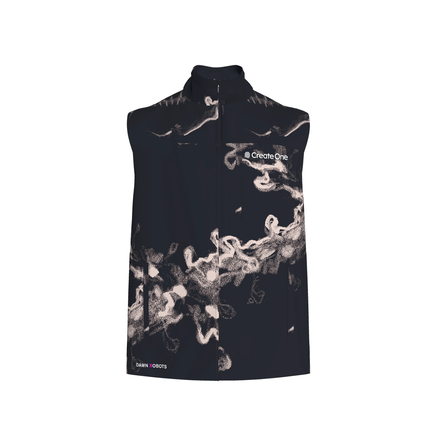 Own Your Mountain Vest – Knit Vest in Heavy French Terry White