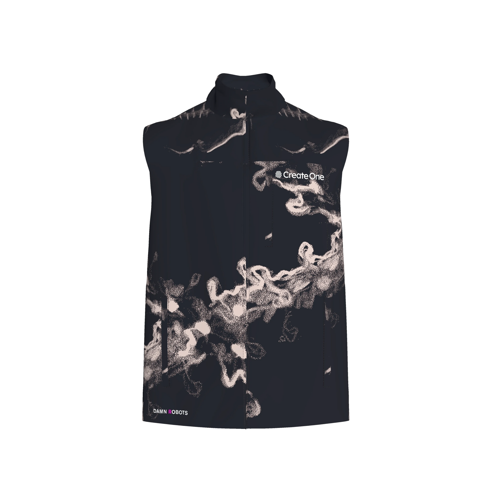 Own Your Mountain Vest – Knit Vest in Heavy French Terry White