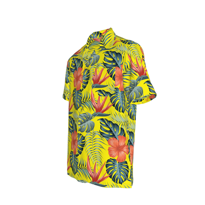 Organic Cotton Hawaiian Shirt – Camp Collar