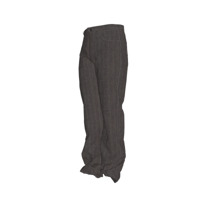 L'EGNA RISING (DARK GRAY) FLARE JEANS