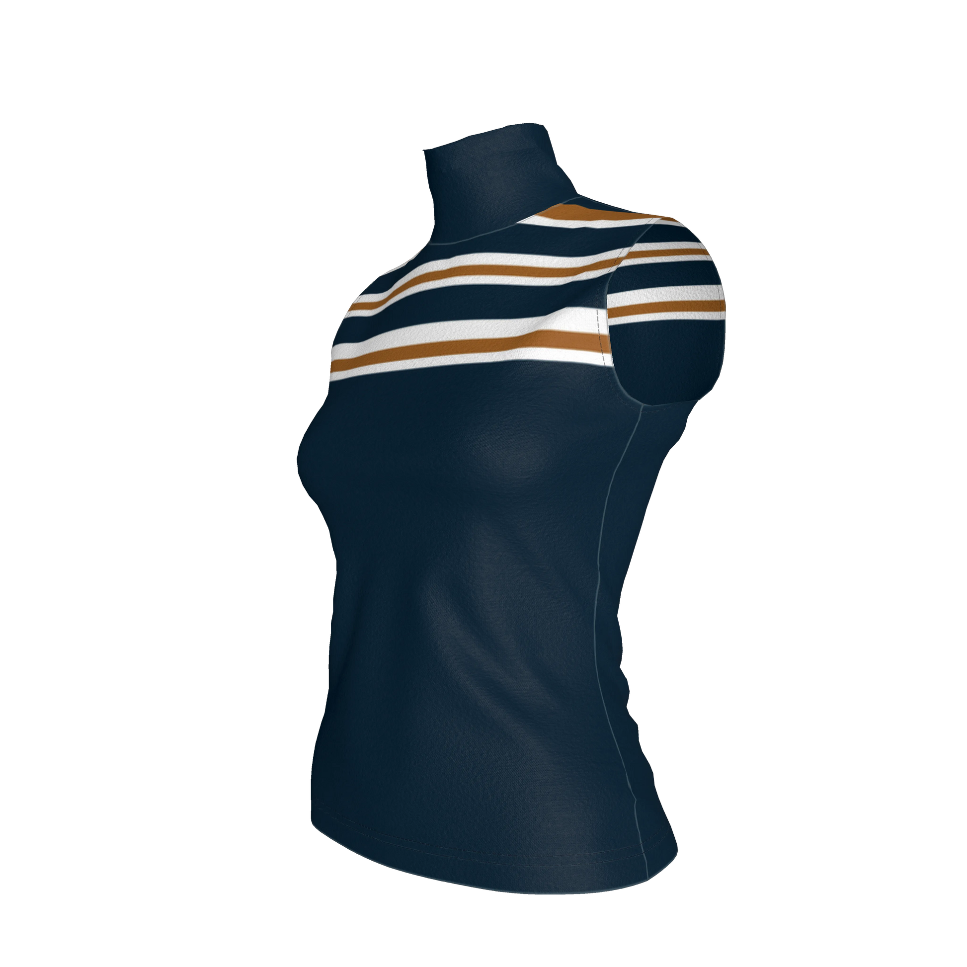 Sleeveless Turtleneck 