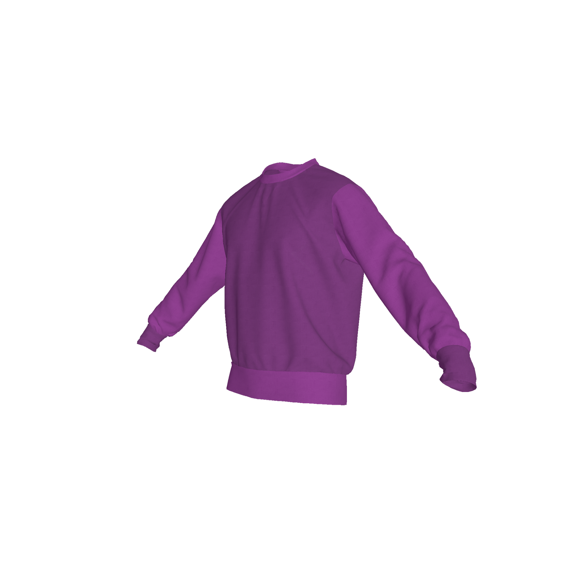 purple sweatshirt testing name change