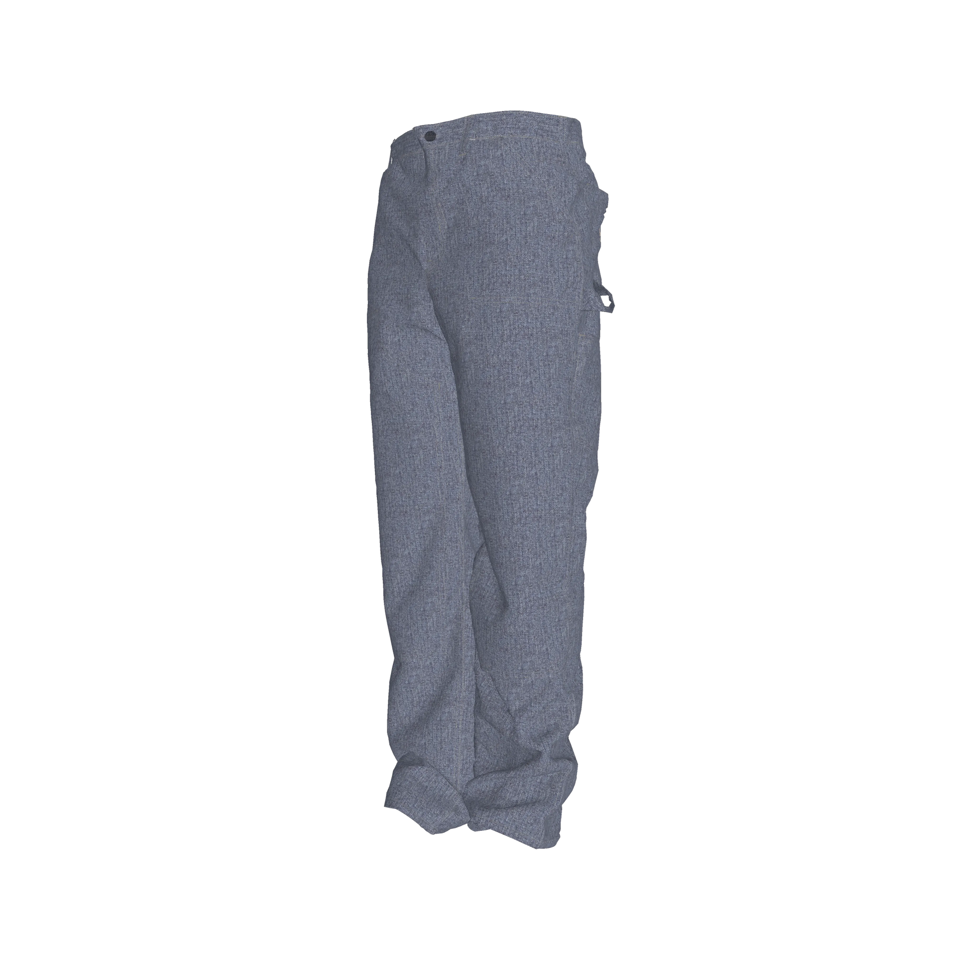 L'EGNA RISING BOXY (DK ACID BLUE) Carpenter DENIM