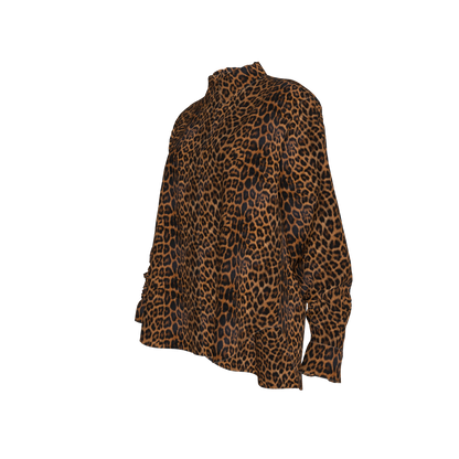 L'EGNA RISING MIDNIGHT COVENANT Oversized Button-Up