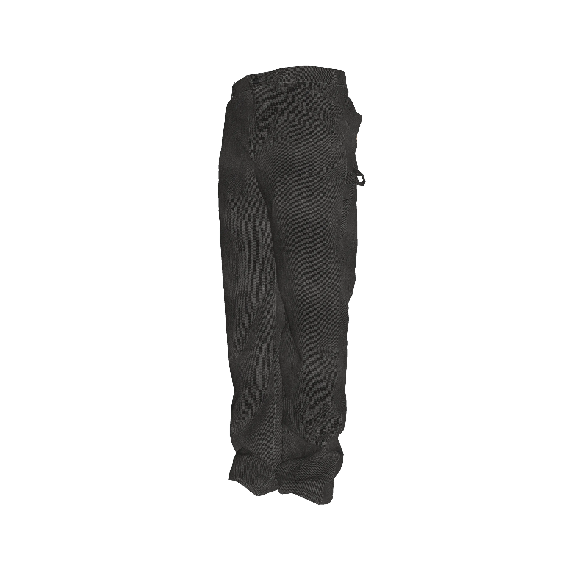 L'EGNA RISING BOXY (CLASSIC BLACK) CARPENTER DENIM