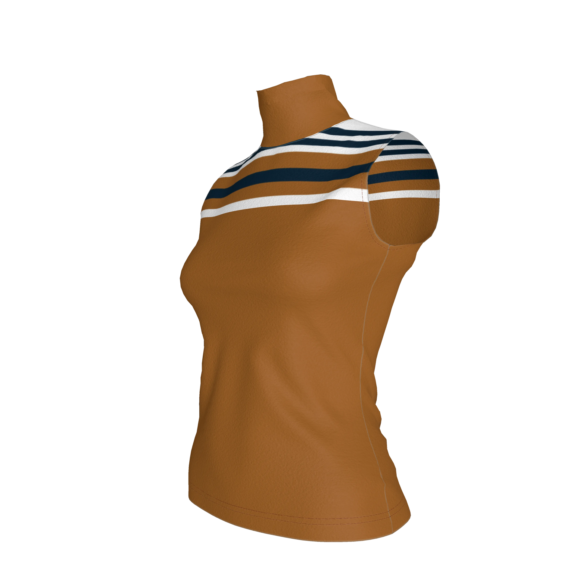Sleeveless Turtleneck 
