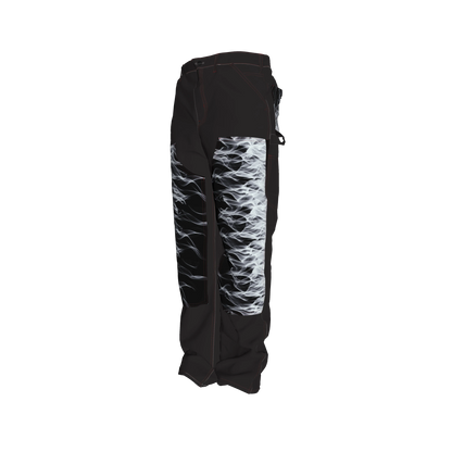 White Fire Pants