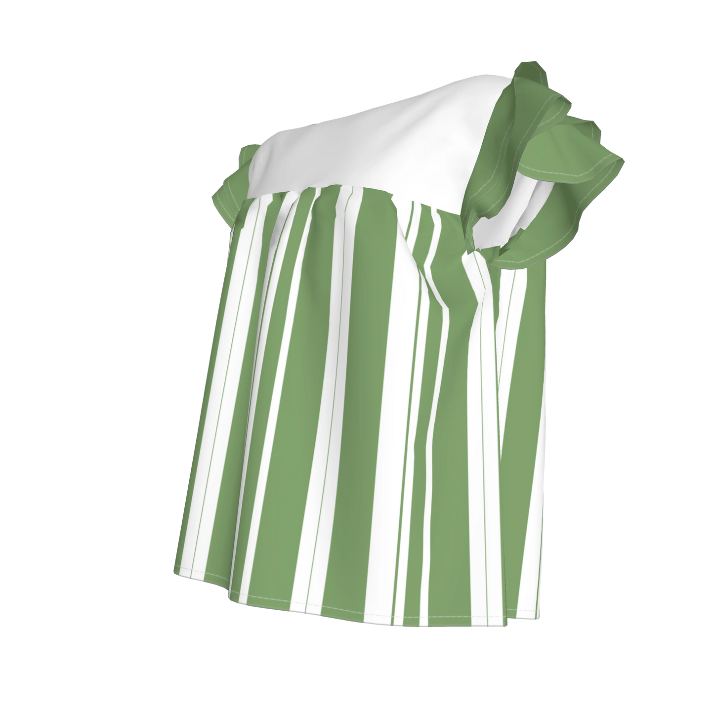 Ruffled Sleeve Top