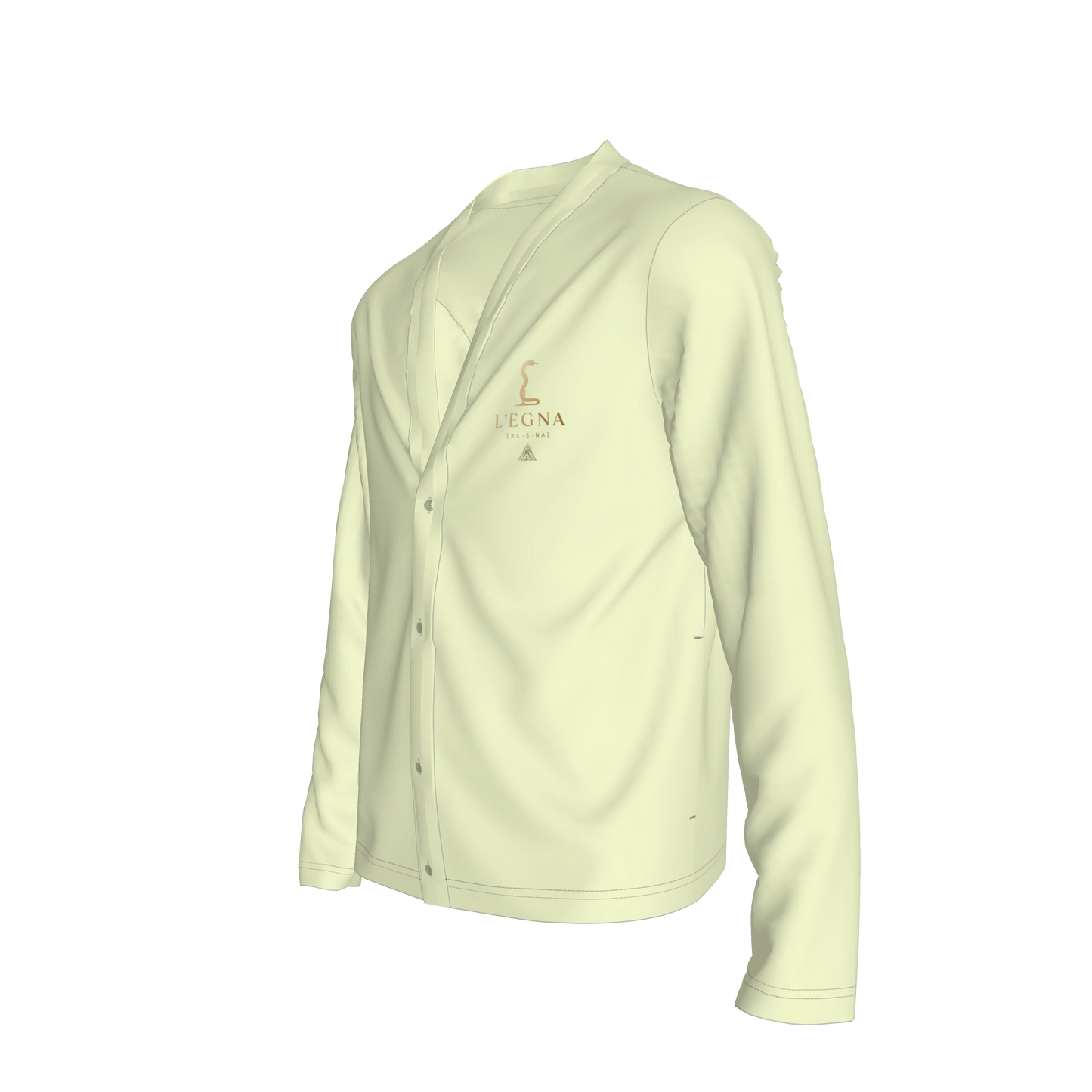 L'EGNA RISING 'ILLUMINATION' Cardigan (CREAM) 