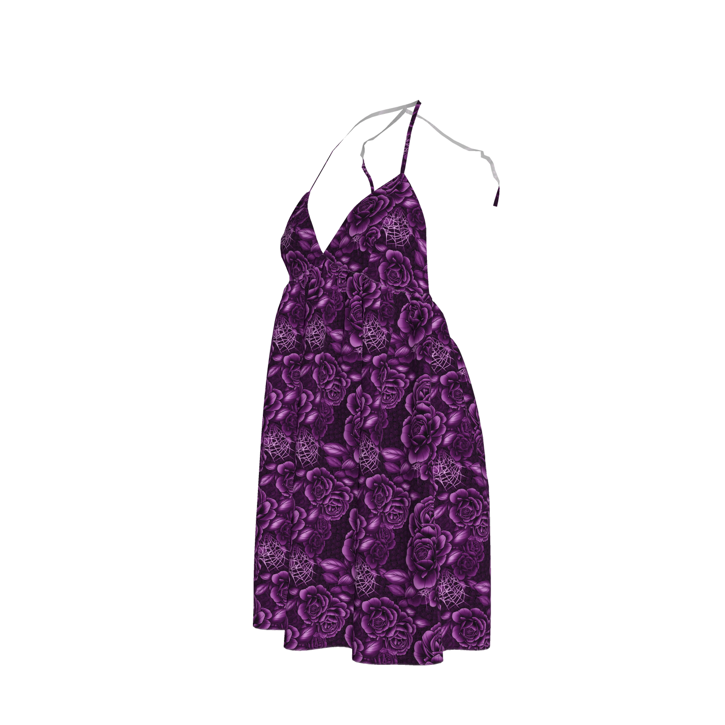 Purple Baby Doll Dress
