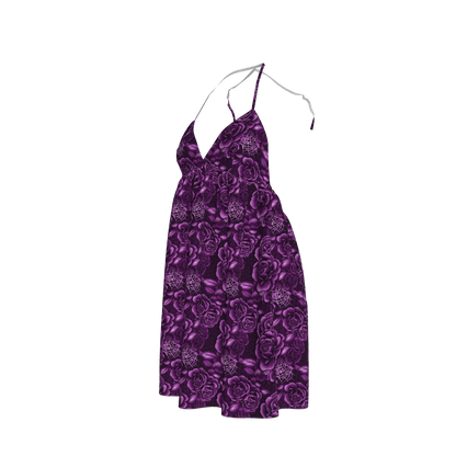 Purple Baby Doll Dress