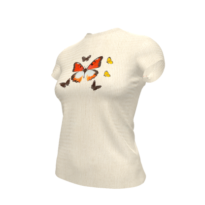  Mariposita Cap Sleeve Tshirt 