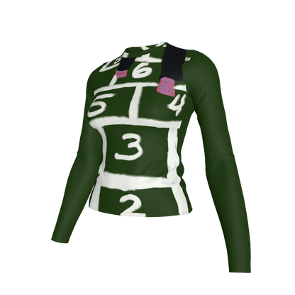  Trucamelo Long Sleeve T-shirt in Forest Green