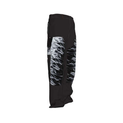 White Fire Pants