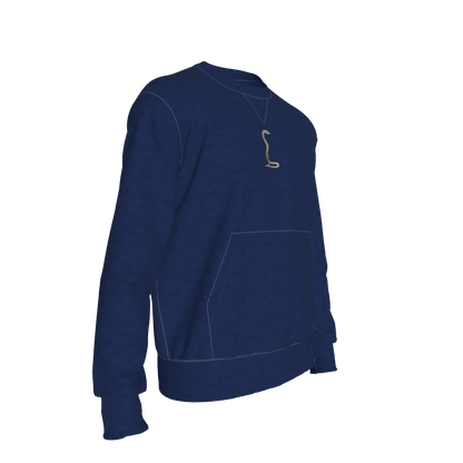 L'EGNA RISING 'Midnight Ascension' Crewneck Sweater (NAVY)