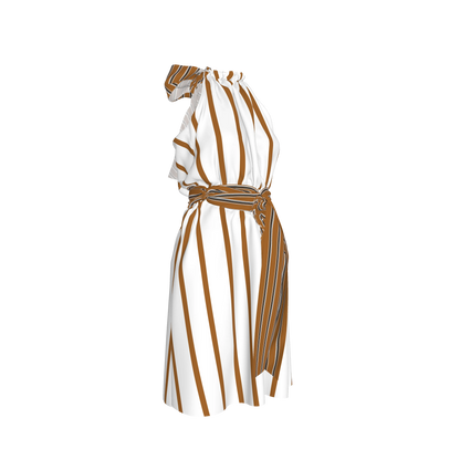 Knee Length Halter Dress