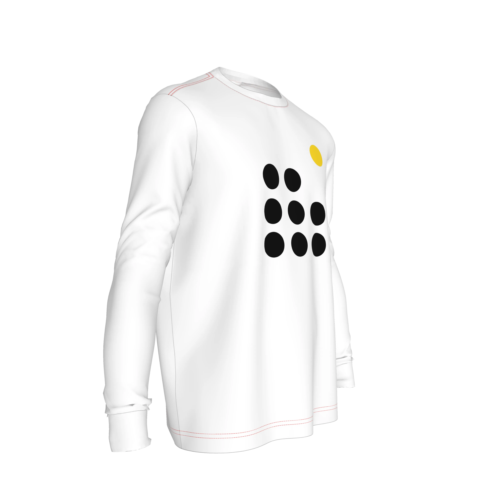 Long Sleeve T-shirt in Light Weight Cotton