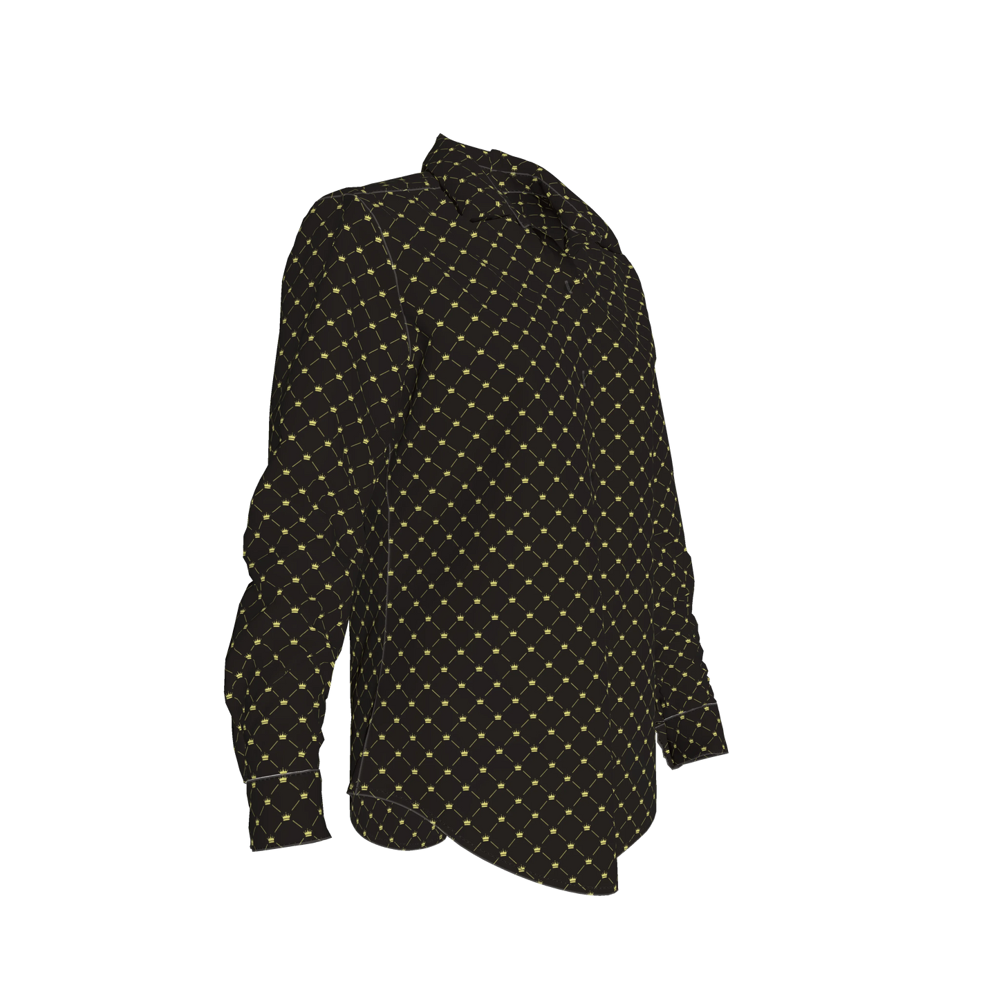 Button Front Shirt in Soft-Structured Linen