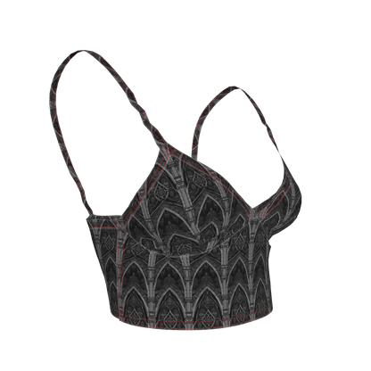 Cathedral Bralette in Bamboo Cotton Jersey