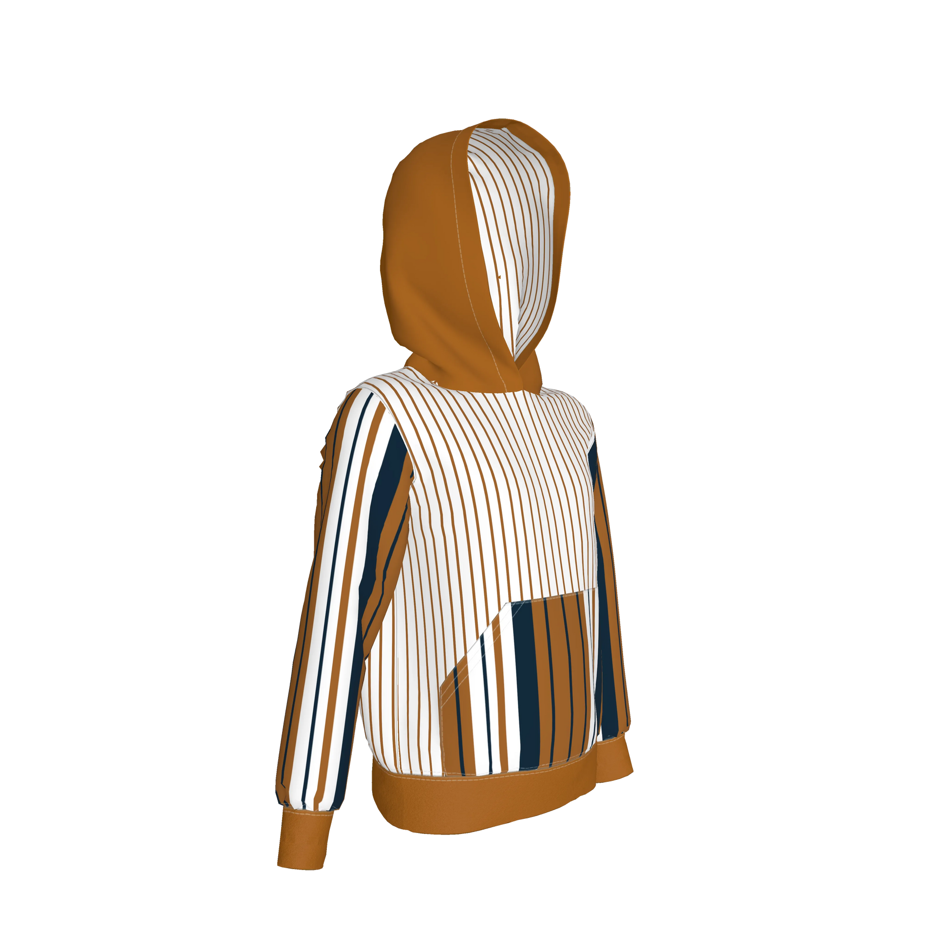Striped Midweight Hoodie