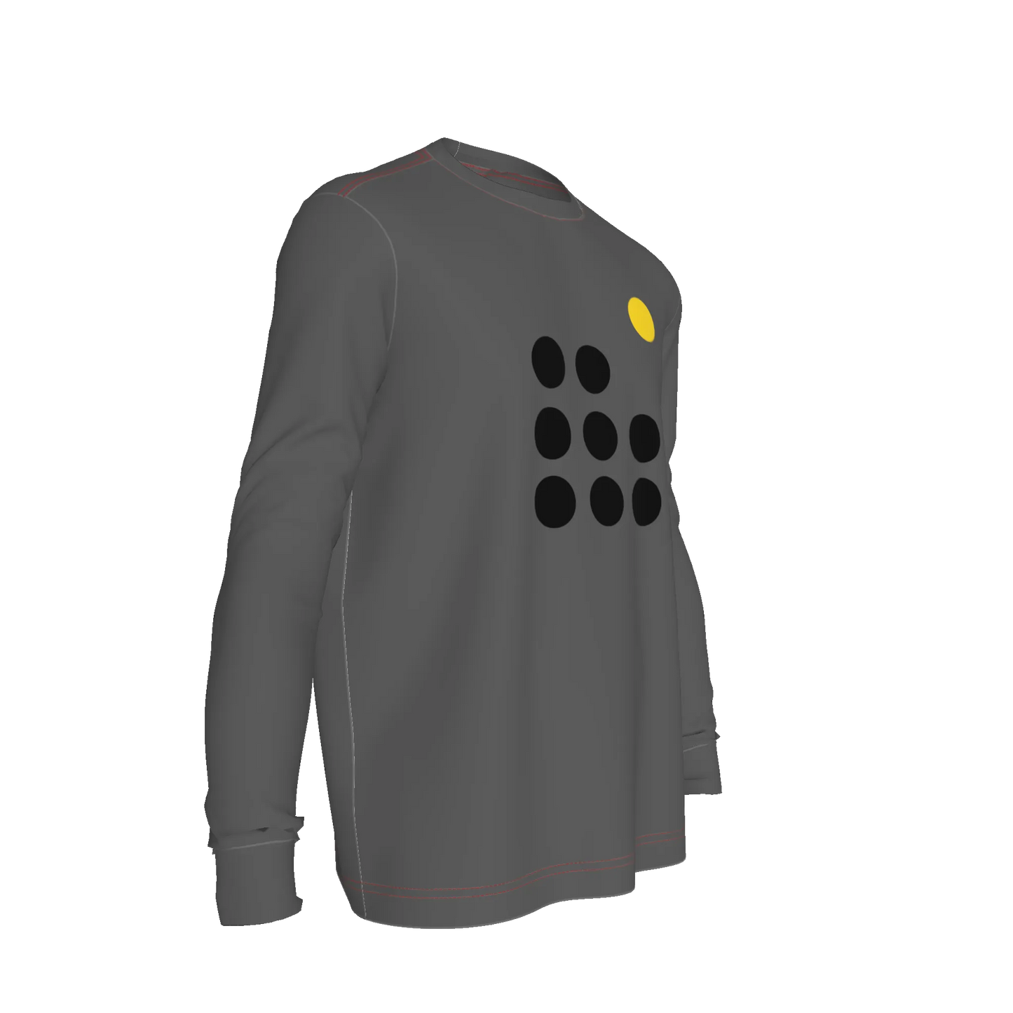 Long Sleeve T-shirt in Light Weight Cotton