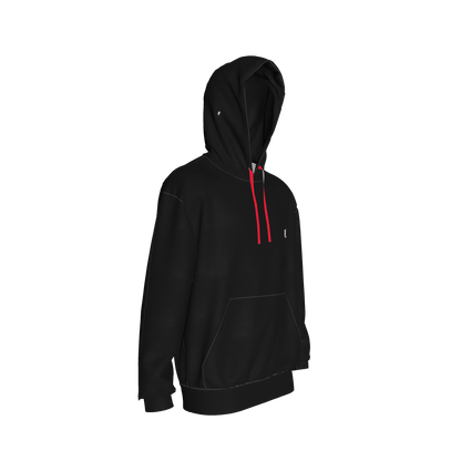 Half Raglan Sweatshirt Hoodie