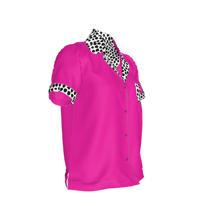Hot Pink Pajama Top