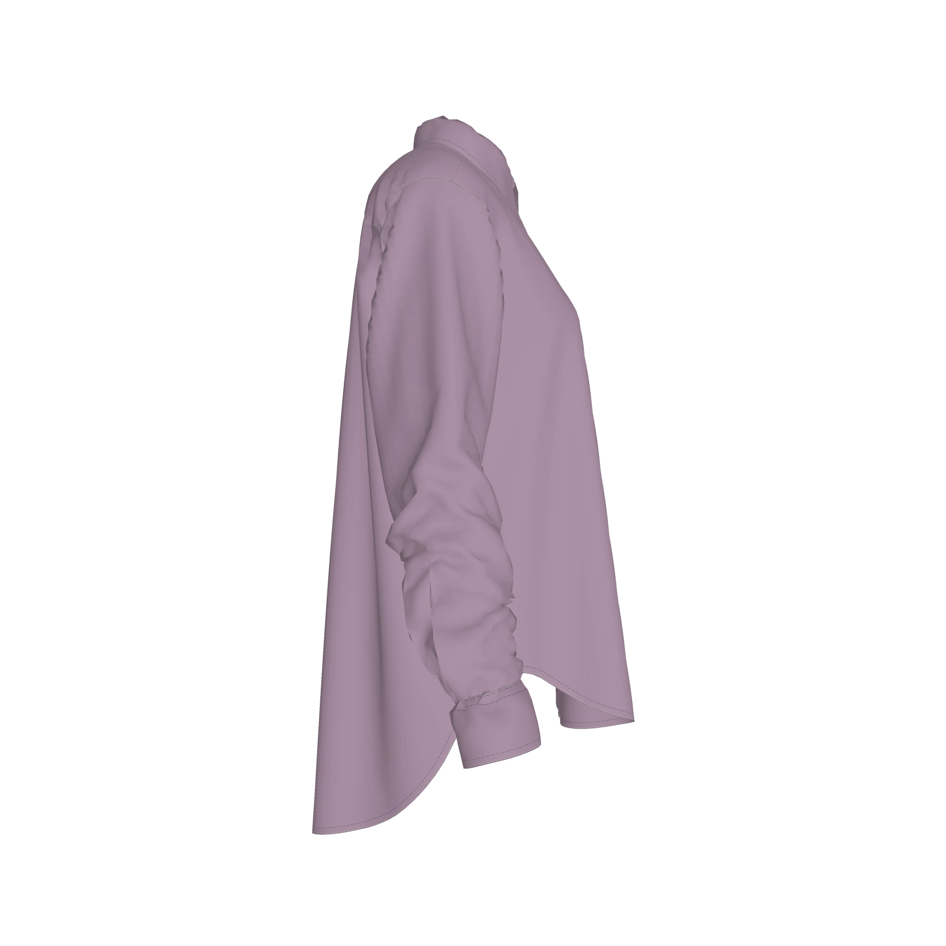L'EGNA RISING "OVERSIZED" Button-Up (LAVENDER)